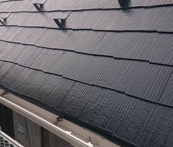 愛知県稲沢市　屋根塗装　雪止めとは　遮熱塗料　水谷ペイント　快適サーモ
